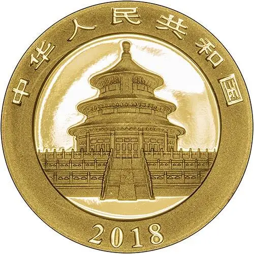 2018 3g Gold Coin Panda Bullion 23681