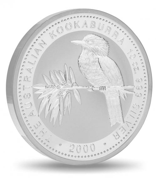 2000 Kookaburra 10oz Silver Perth Mint Bullion Coin | Chards