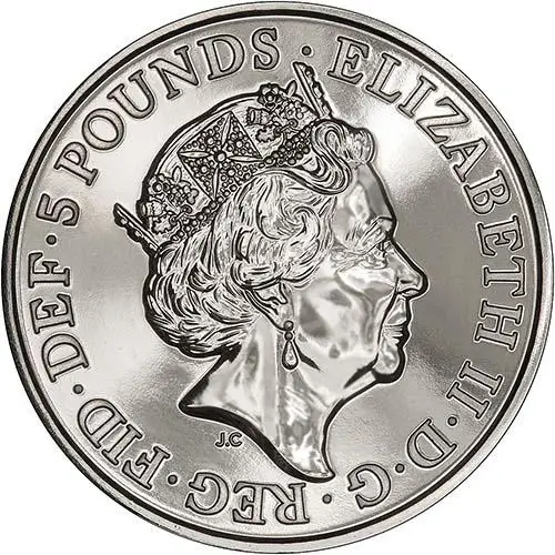 2017 UK Coin £5 / Crown BU Harry and Meghan - Royal Engagement 24716