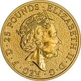 2017 1/4 oz Gold Coin Queen's Beasts  Griffin Bullion 23558