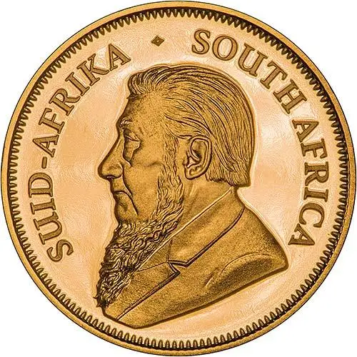 2017 0.5 oz Gold Coin Krugerrand Proof - 50th Anniversary Privy 23978