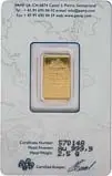 2.5g Gold Bar Pamp Pre-Owned 22012