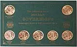 Whole Coin Set Sovereign George V Very Fine Mintmark Collection