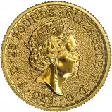 2017 Gold 0.25 oz Britannia Bullion Coin obverse