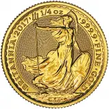 2017 Gold 0.25 oz Britannia Bullion Coin