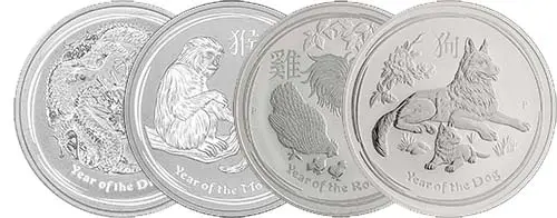 0.5 oz Silver Coin Best Value Australia - New
