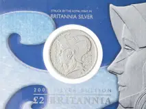 2003 1 oz Silver Britannia Bullion Coin - In Sleeve