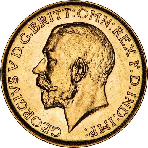 George V Mintmark Sovereign Collection - 7 Coins 23473