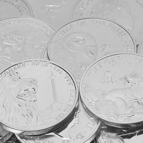 Best Value 1 oz CGT Exempt Silver Bullion Coins - Minty dates may vary cropped image