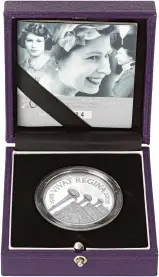 2006 Platinum Proof Piedfort Crown - The Queen's 80th Birthday