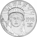 1998 Platinum Eagle  Coin With Box United States of America 4 Coins obverse