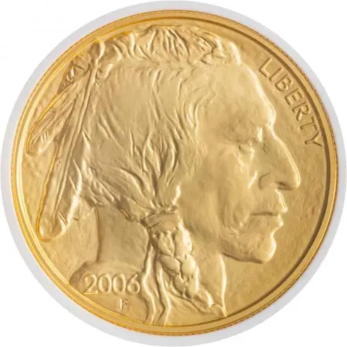 2006 Gold 1 Ounce Buffalo Coin NGC Collectable United States of America MS-70 First Strike obv