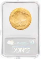 2006 Gold 1 Ounce Buffalo Coin NGC Collectable United States of America MS-70 First Strike reverse