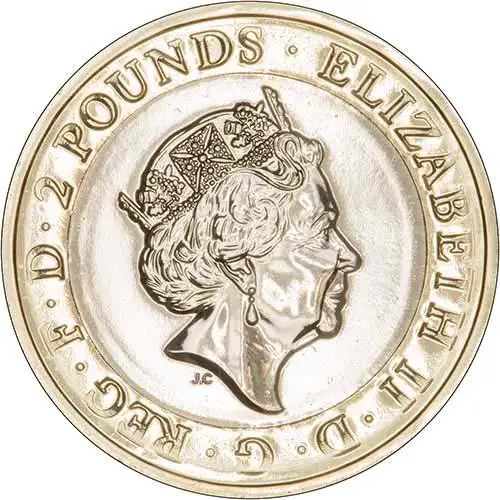 2018 UK Coin £2 BU RAF Centenary Badge 24095