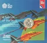2018 UK Coin £2 BU RAF Centenary Badge 24093
