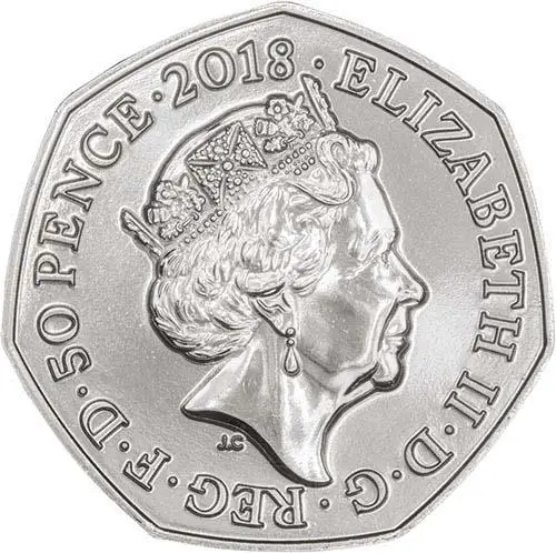 2018 UK Coin 50p BU Beatrix Potter - The Tailor of Gloucester 21206