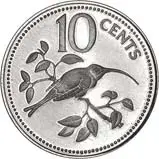 1974 Whole Coin Set Belize Proof Wild Birds - 8 Coins 24082