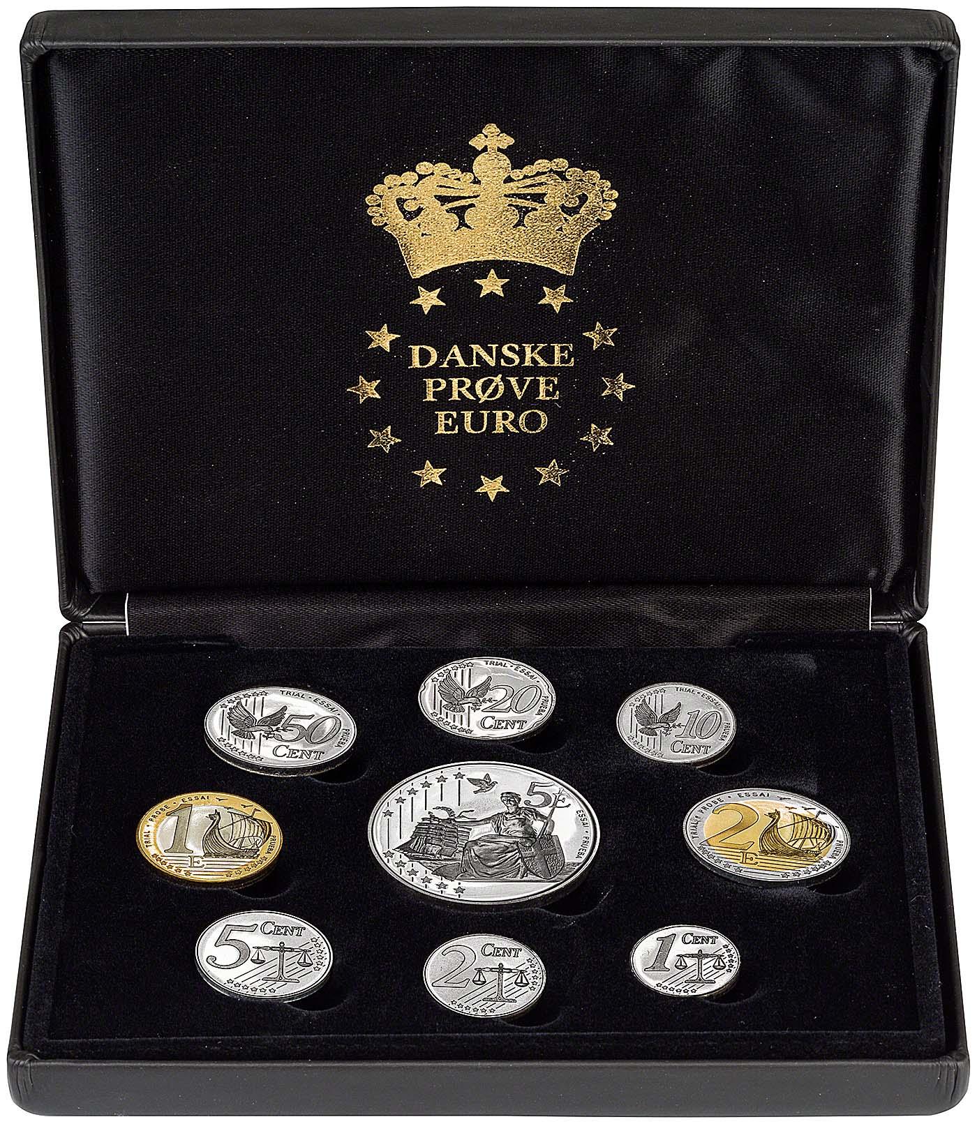 2002 Denmark Silver Proof Coin Set | Chards