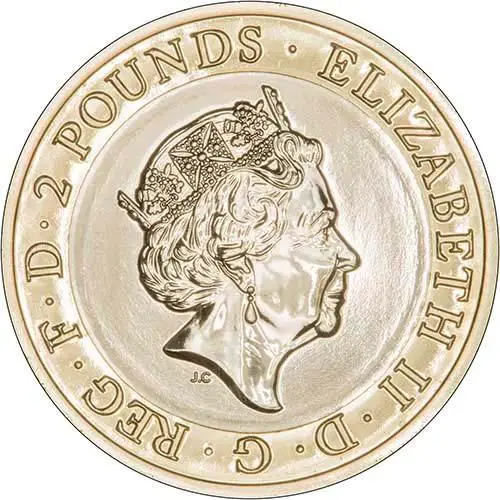 2018 UK Coin £2 BU RAF Centenary Spitfire 24934