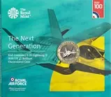 2018 UK Coin £2 BU RAF Centenary Lightning 23491