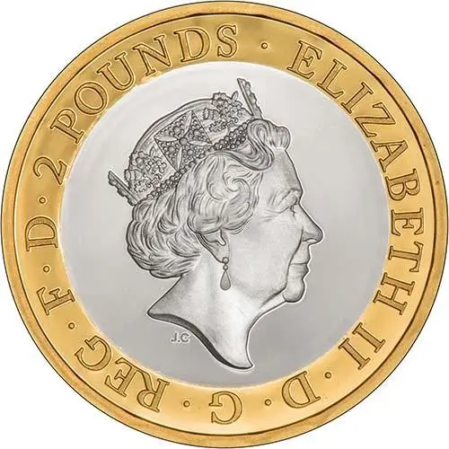 2018 UK Coin £2 Silver Proof RAF Centenary Spitfire 24555