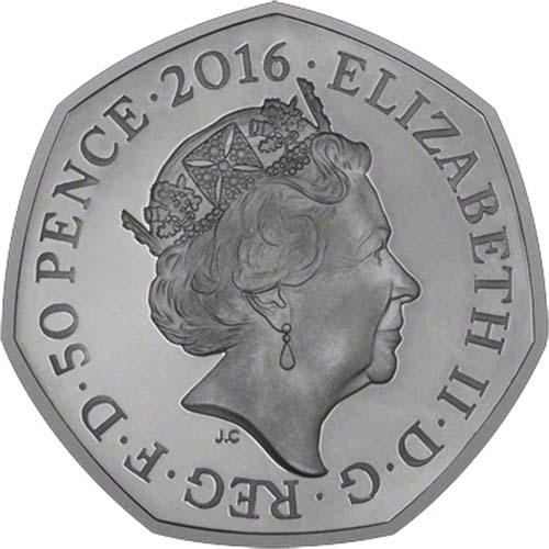 Beatrix Potter 50p Münze – Peter Rabbit Sammlercoin Aus Großbritannien, Ausgabejahr 2017