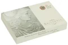 2010 Britannia 1 oz Silver Bullion Coin - In Box - Pre-Owned box