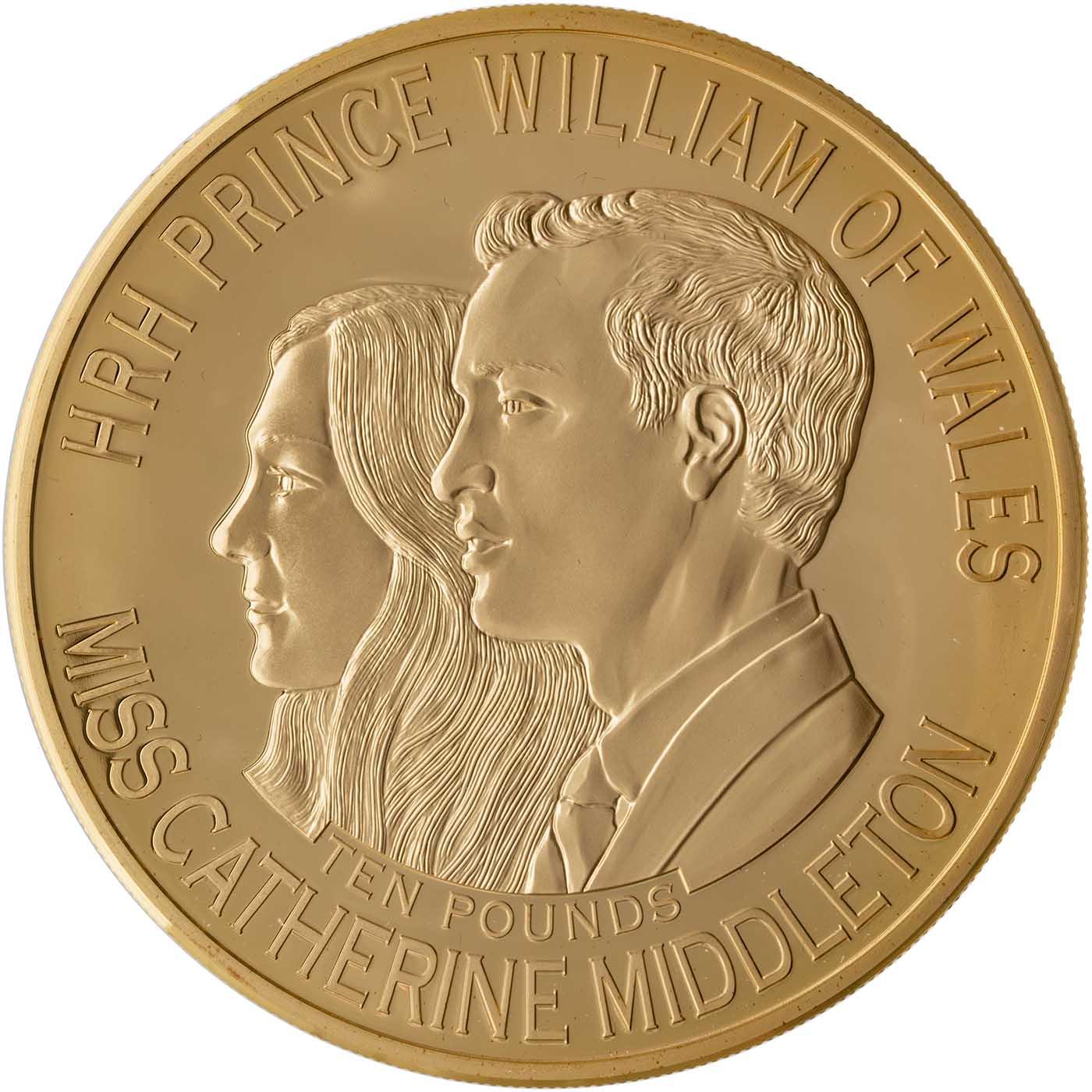 2011 The Royal Wedding Gold Proof 5 Ounce £10 Coin | Chards