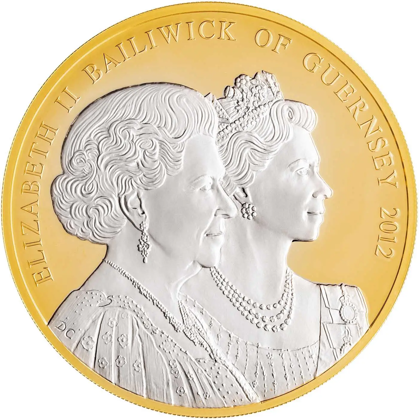 2012 Diamond Jubilee 5 oz Guernsey Gold Proof Coin | Chards