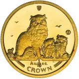 2005 Manx Himalayan Cat 0.1 oz Gold Bullion Coin