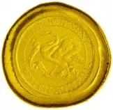 0.5 oz Gold Cast Bar Perth Mint - Pre-Owned