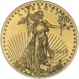 2015 Gold Bullion 0.5 Ounce Eagle Coin  obverse