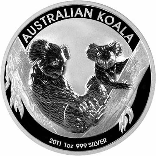 2011 Silver Koala 1 oz Bullion Coin | Chard