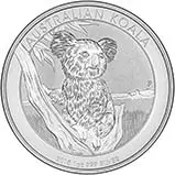 2015 1 oz Silver Coin Koala Bullion