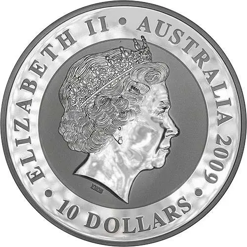 2009 10 oz Silver Coin Koala Bullion 21096