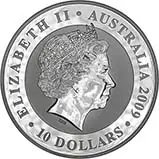 2009 10 oz Silver Coin Koala Bullion 21096