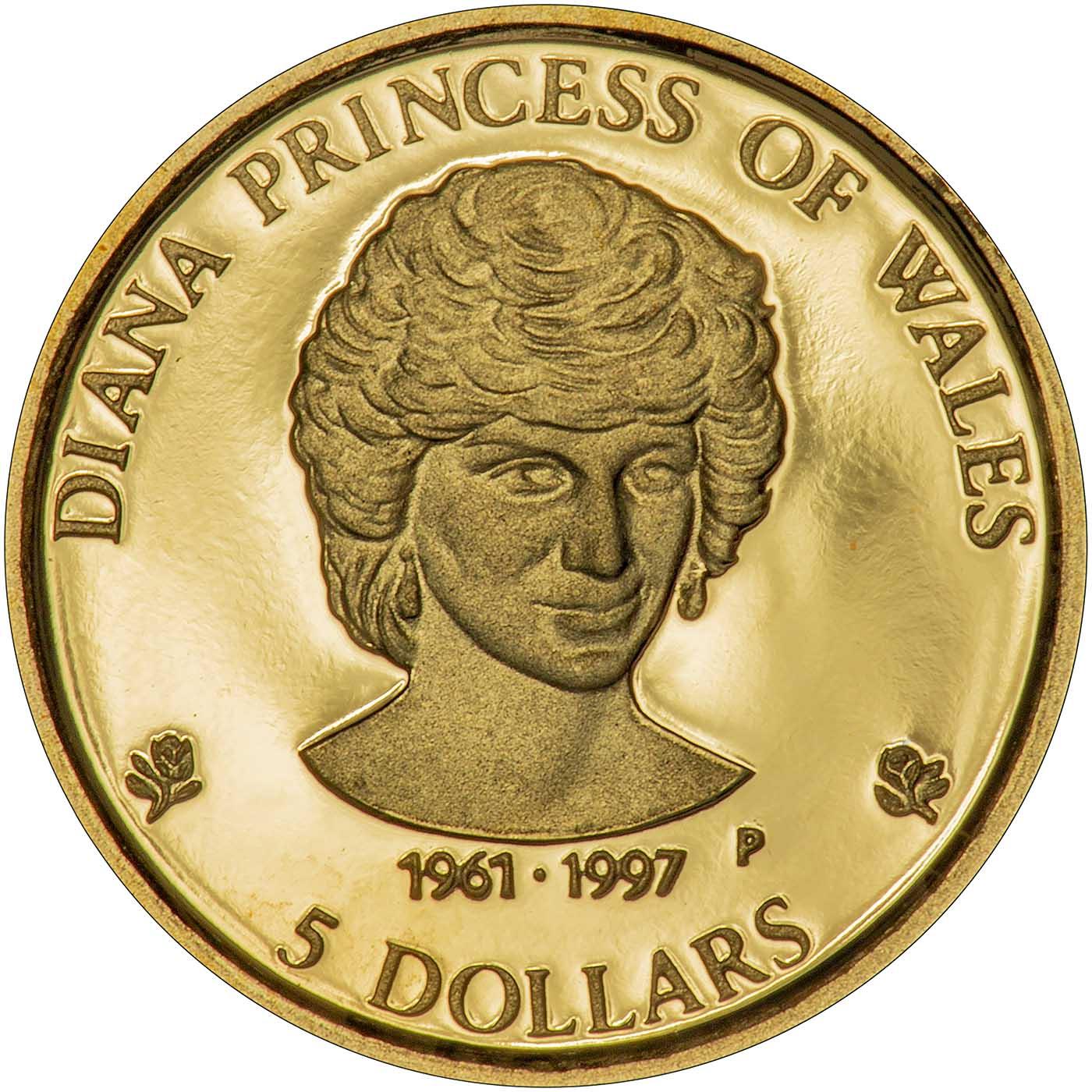 [LLOYD] 韓国☆14K Gold☆Diana Coin ネックレス 1997 Princess Diana 1/25 oz Gold Coin Cook Islands | Chards