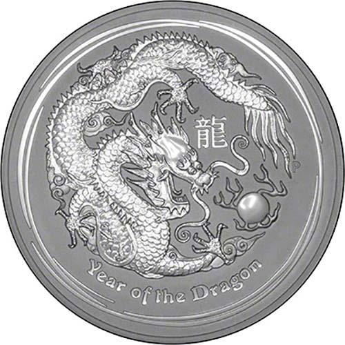 2012 Silver Year of the Dragon 1 kg Bullion Coin | Chard