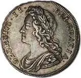 1731 UK Coin Half Crown George II 22797