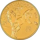 2016 1 oz Gold Lunar Year of the Monkey Royal Mint Bullion Coin