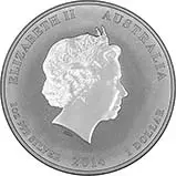 2014 1 oz Silver Coin Lunar Year of the Horse Perth Mint Bullion 22958