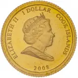2008 Gold Royal Lion Coin Cook Islands obverse