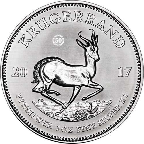 2017 Silver Krugerrand Premium Uncirculated 1 oz Coin