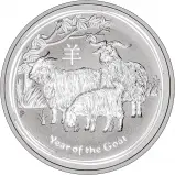 2015 Perth Mint Year of the Goat 1 oz Silver Coin