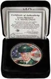 2002 Silver USA Eagle Elvis 25th Anniversary BU Army Bullion 21151