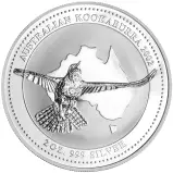 2002  2 Ounce Silver Bullion Kookaburra Coin - Perth Mint