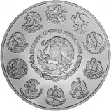 2013 1oz Mexican Libertad 1 Onza Silver Coin Reverse