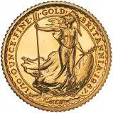 1987 Gold Britannia 0.1 oz Bullion Coin