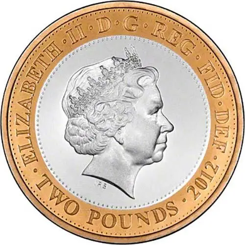 2012 UK Coin £2 Silver Proof Olympic Handover to Rio 25241