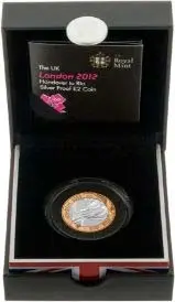 2012 UK Coin £2 Silver Proof Olympic Handover to Rio 25242